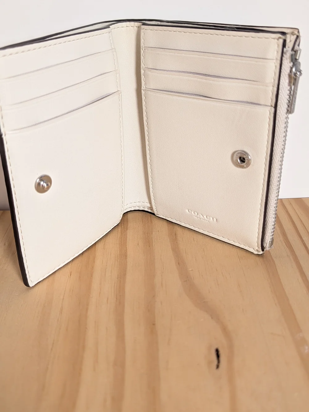 Coach Signature Canvas Wallet